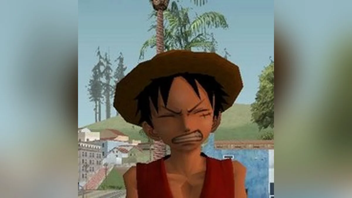 Monkey D Luffy / GTA San Andreas