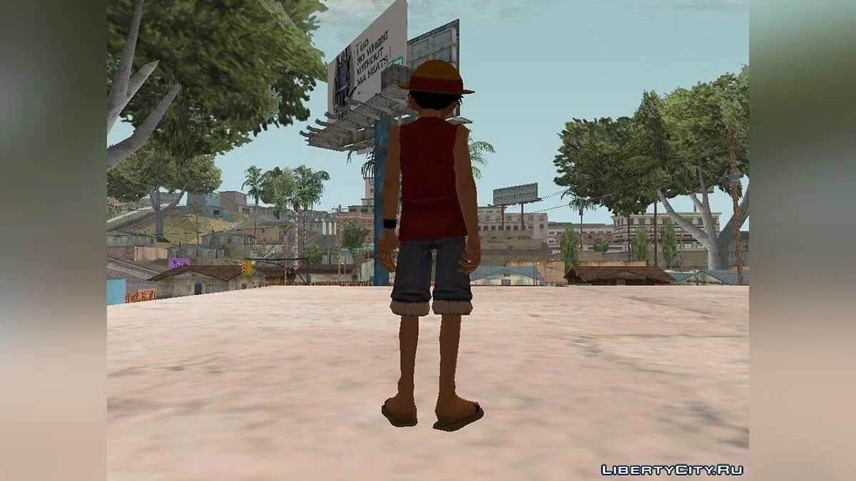 Monkey D Luffy / GTA San Andreas