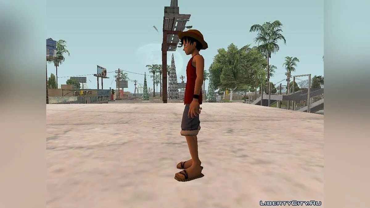 Monkey D Luffy / GTA San Andreas