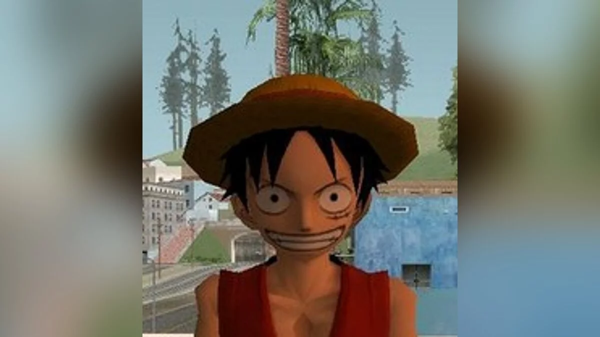 Monkey D Luffy / GTA San Andreas