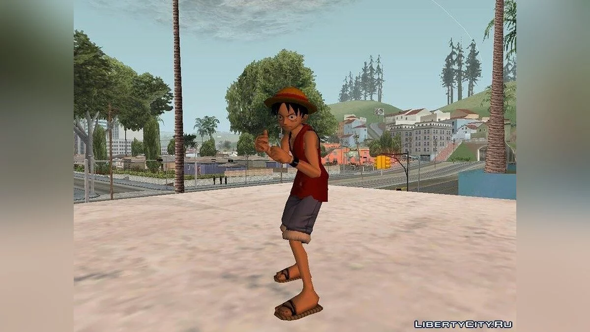 Monkey D Luffy / GTA San Andreas