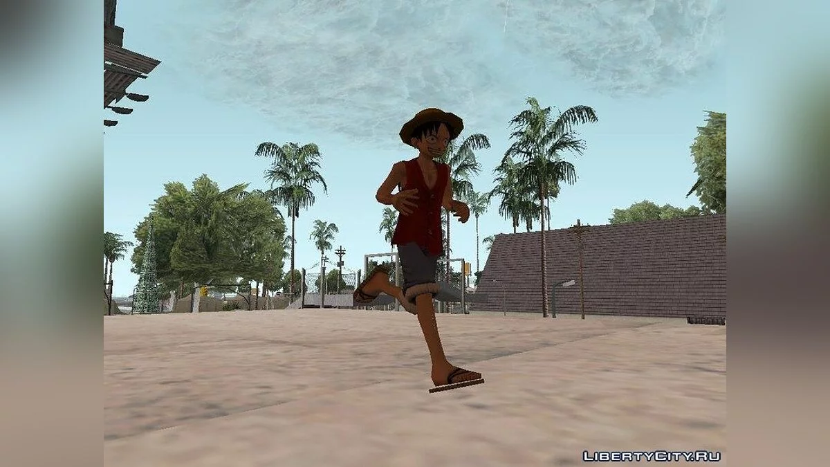 Monkey D Luffy / GTA San Andreas