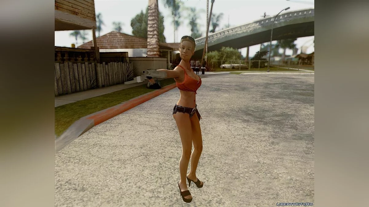 La chica de Duke Nukem / GTA San Andreas