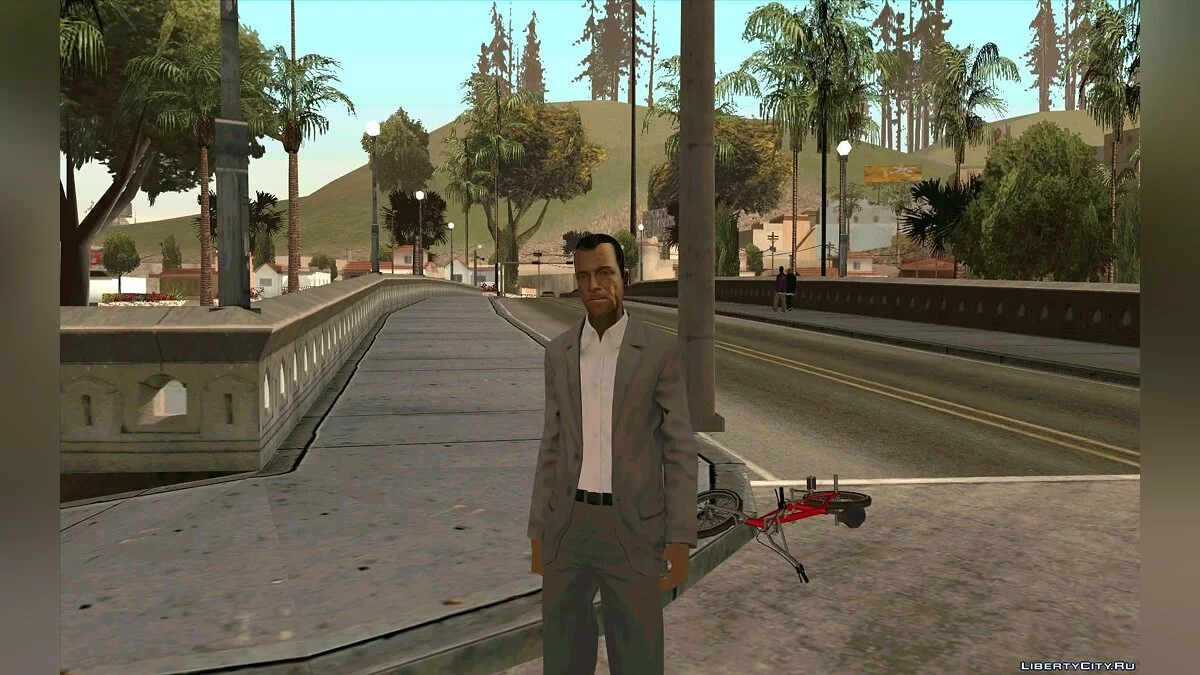 Franklin, Michael et Trevor de GTA 5 / GTA San Andreas