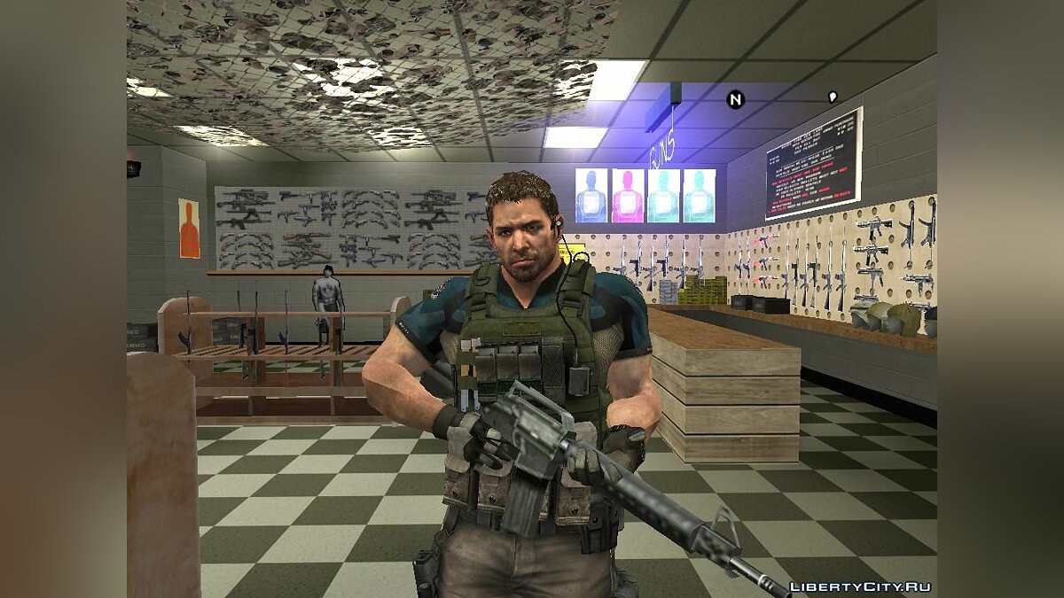 Play as Resident Evil 5 Chris Redfield Mod - Resident