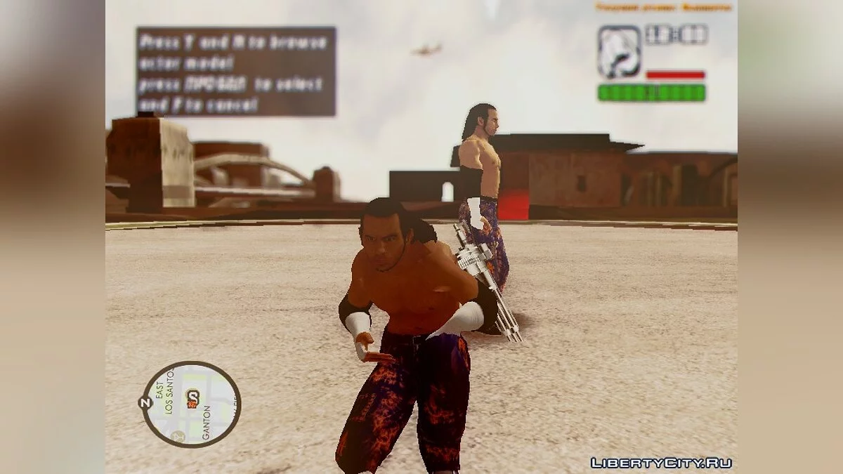 Мэтт Харди SvR'2011 XBox360 / GTA San Andreas