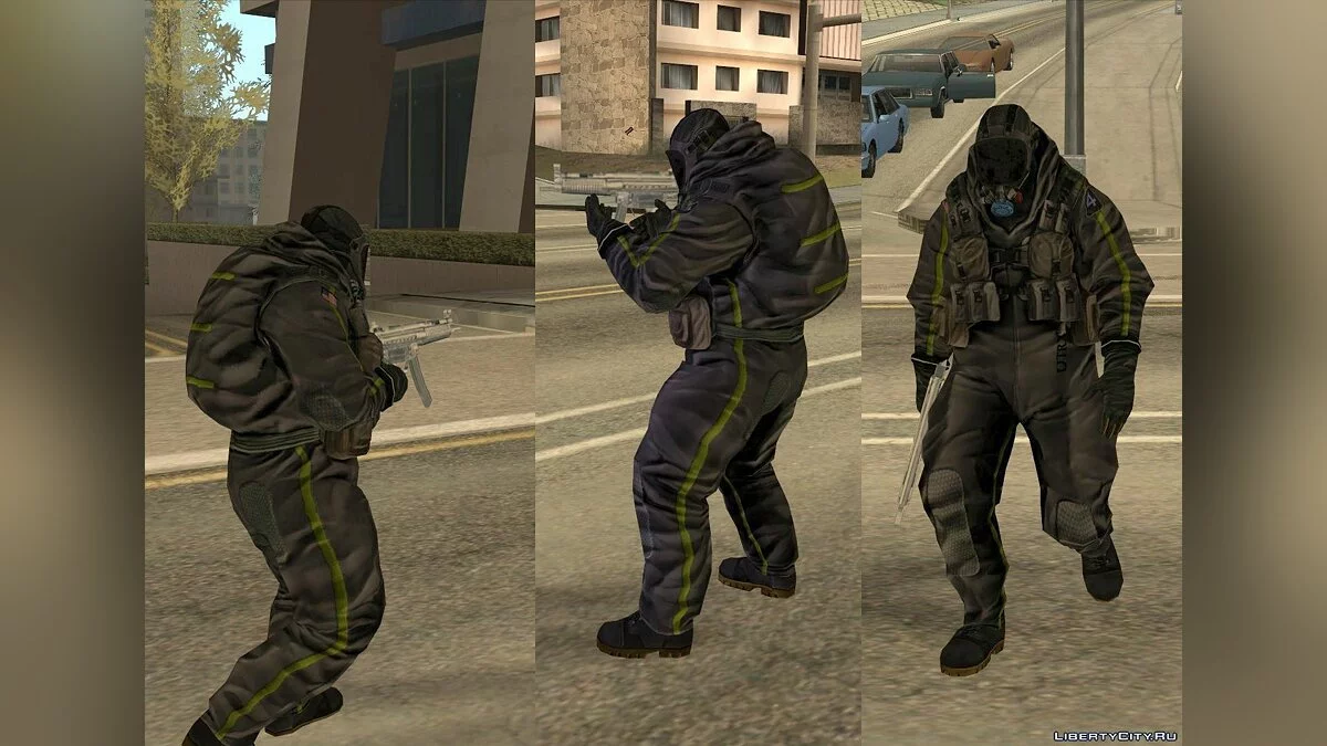 Echo-4 Squad, Dark Sector Conversion / GTA San Andreas