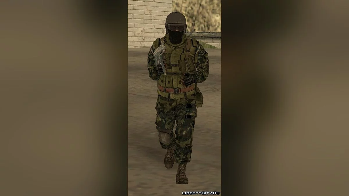 VSRF Stormtrooper, conversion from BF-BC2 / GTA San Andreas