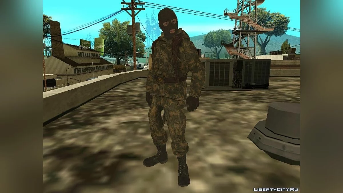 Sowjetischer Soldat aus Call of Duty: Black Ops / GTA San Andreas