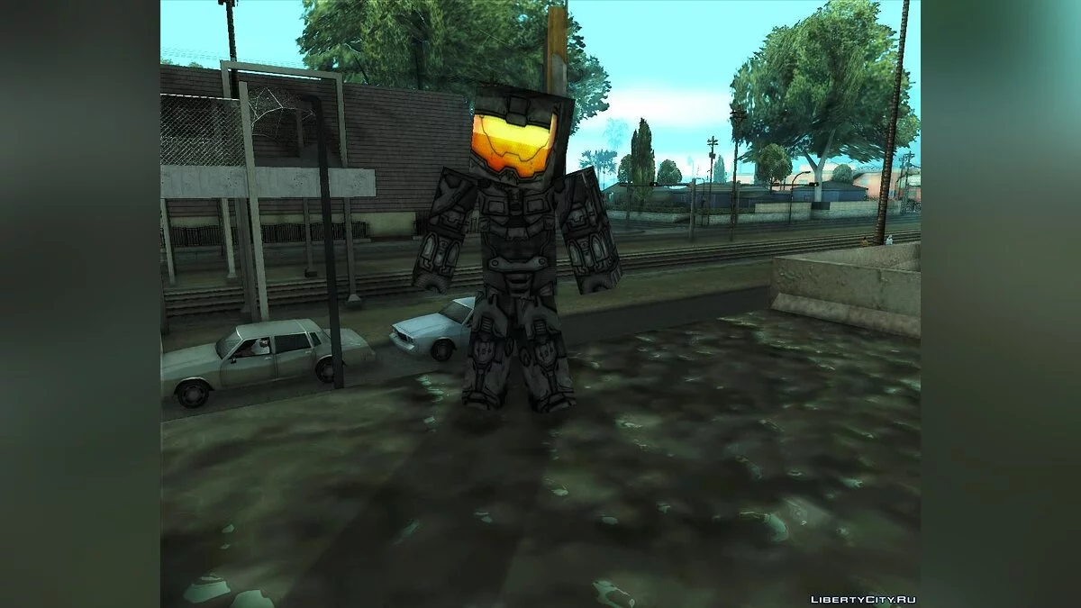 Paquete de grandes skins de Minecraft / GTA San Andreas