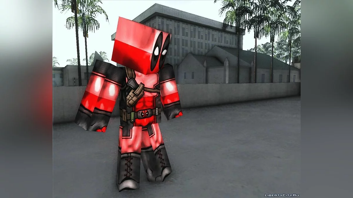 Paquete de grandes skins de Minecraft / GTA San Andreas