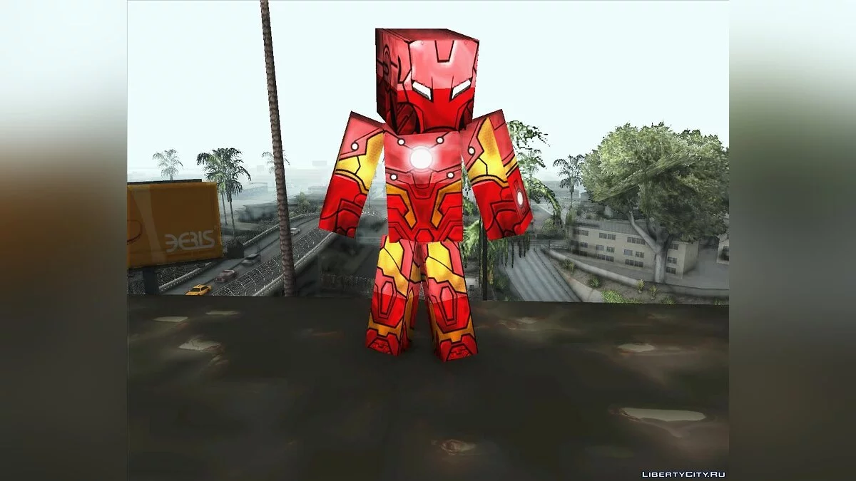 Paquete de grandes skins de Minecraft / GTA San Andreas