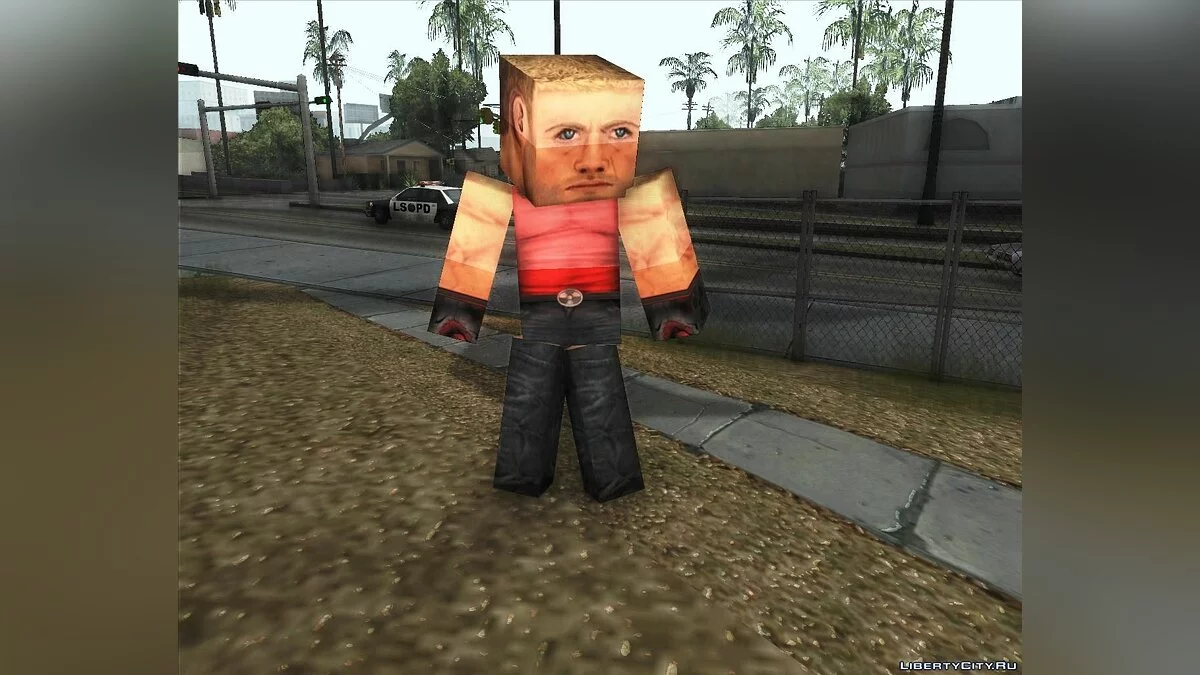 Paquete de grandes skins de Minecraft / GTA San Andreas