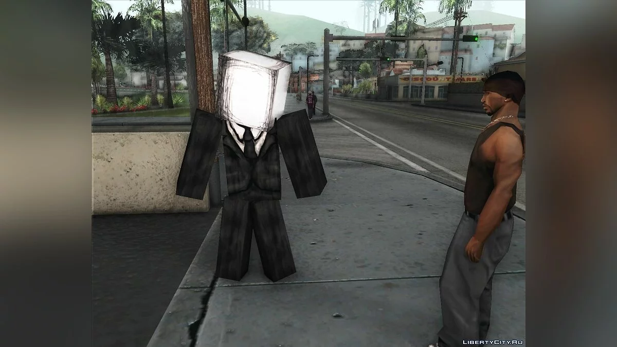 Paquete de grandes skins de Minecraft / GTA San Andreas