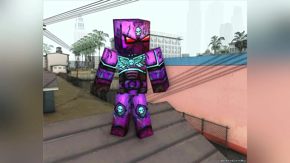 Paquete de grandes skins de Minecraft / GTA San Andreas