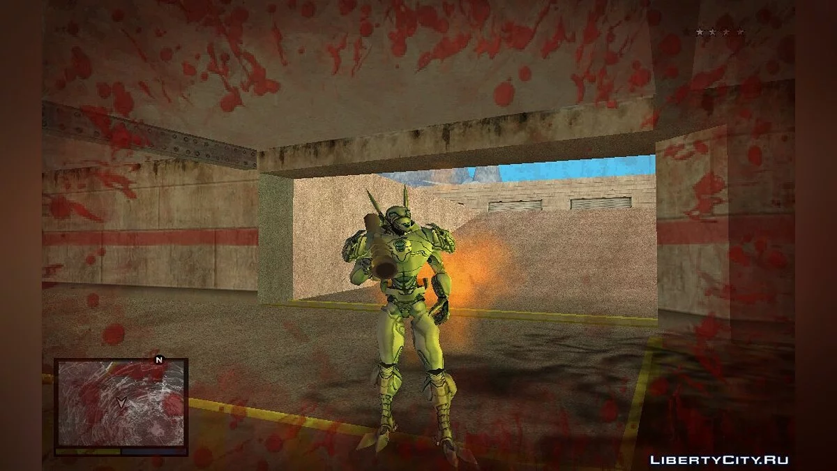 Ultron aus dem Spiel Marvel - Ultimate Alliance / GTA San Andreas