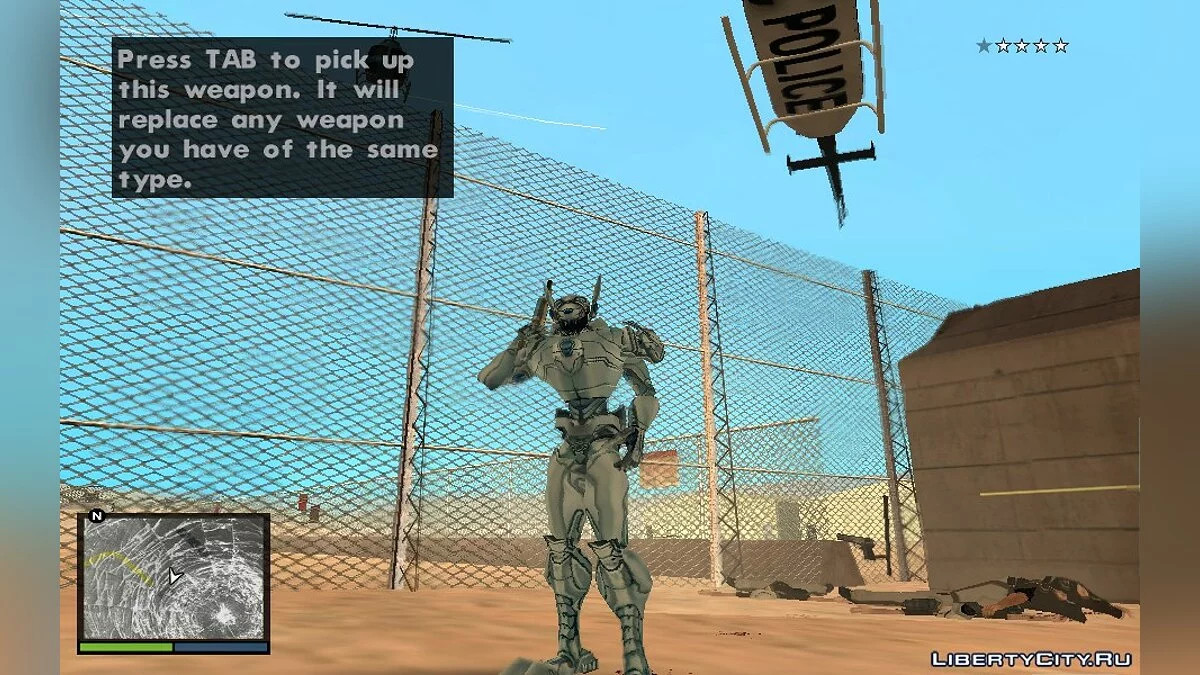 Ultron aus dem Spiel Marvel - Ultimate Alliance / GTA San Andreas