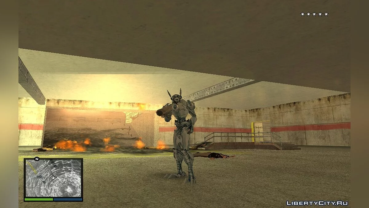 Ultron aus dem Spiel Marvel - Ultimate Alliance / GTA San Andreas