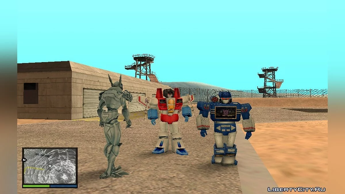 Ultron aus dem Spiel Marvel - Ultimate Alliance / GTA San Andreas