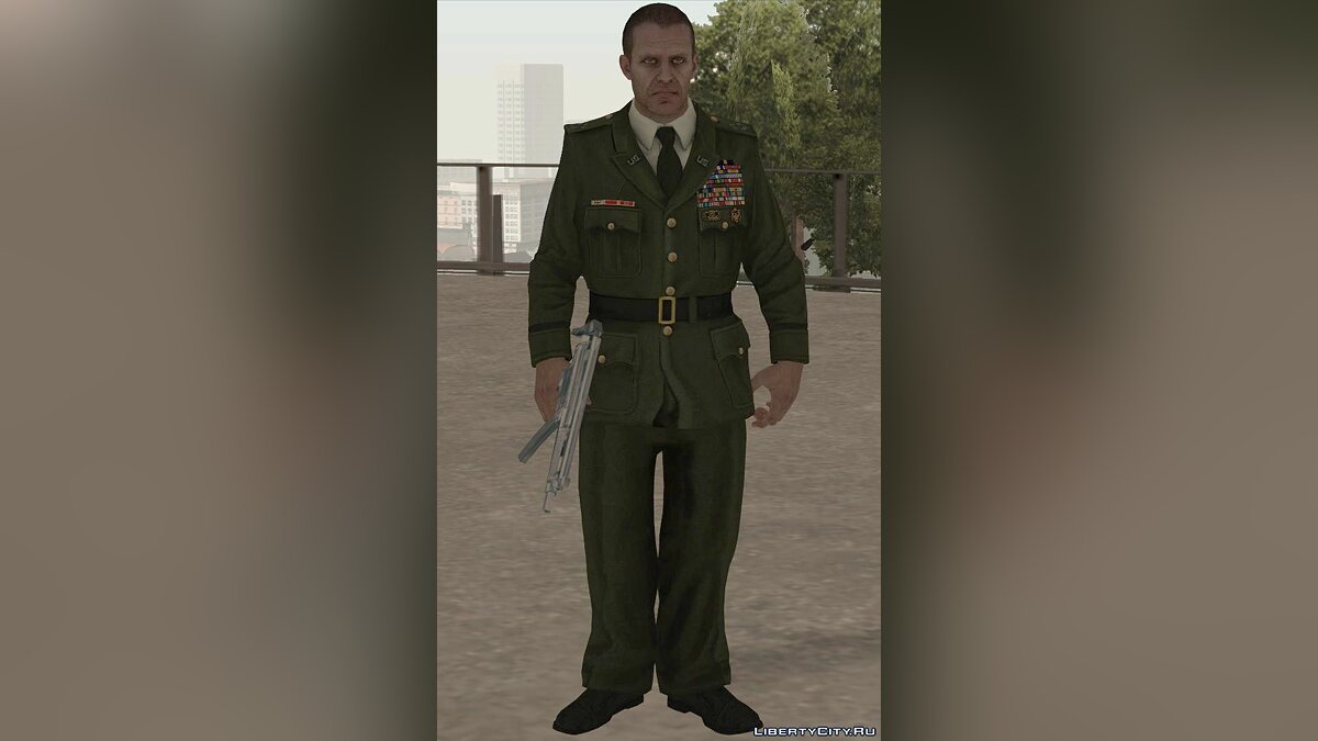 Скачать Генерал армии США для GTA San Andreas