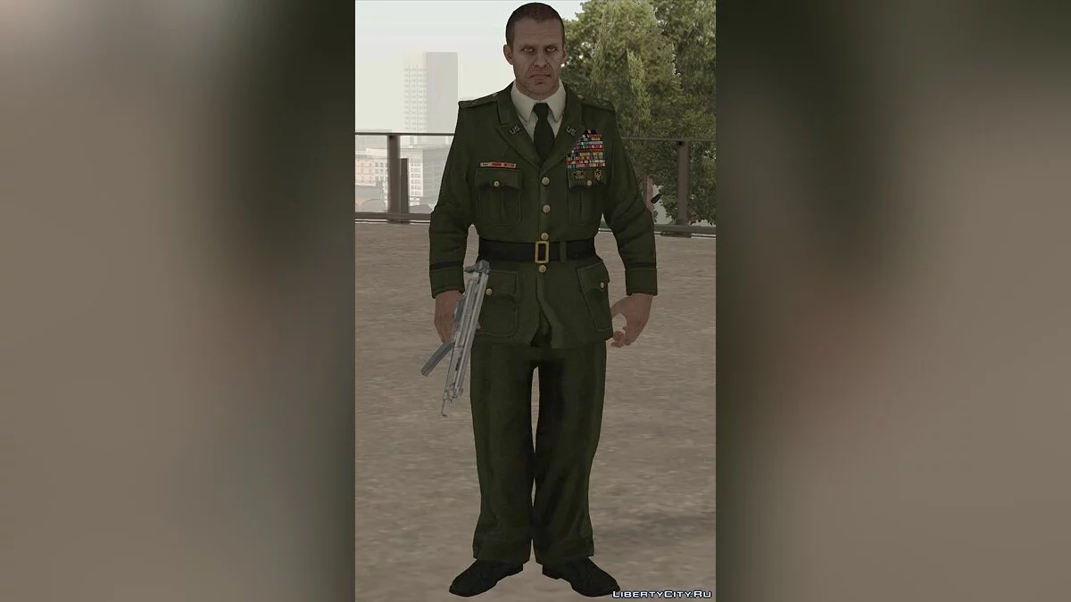 Général de l'armée américaine / GTA San Andreas