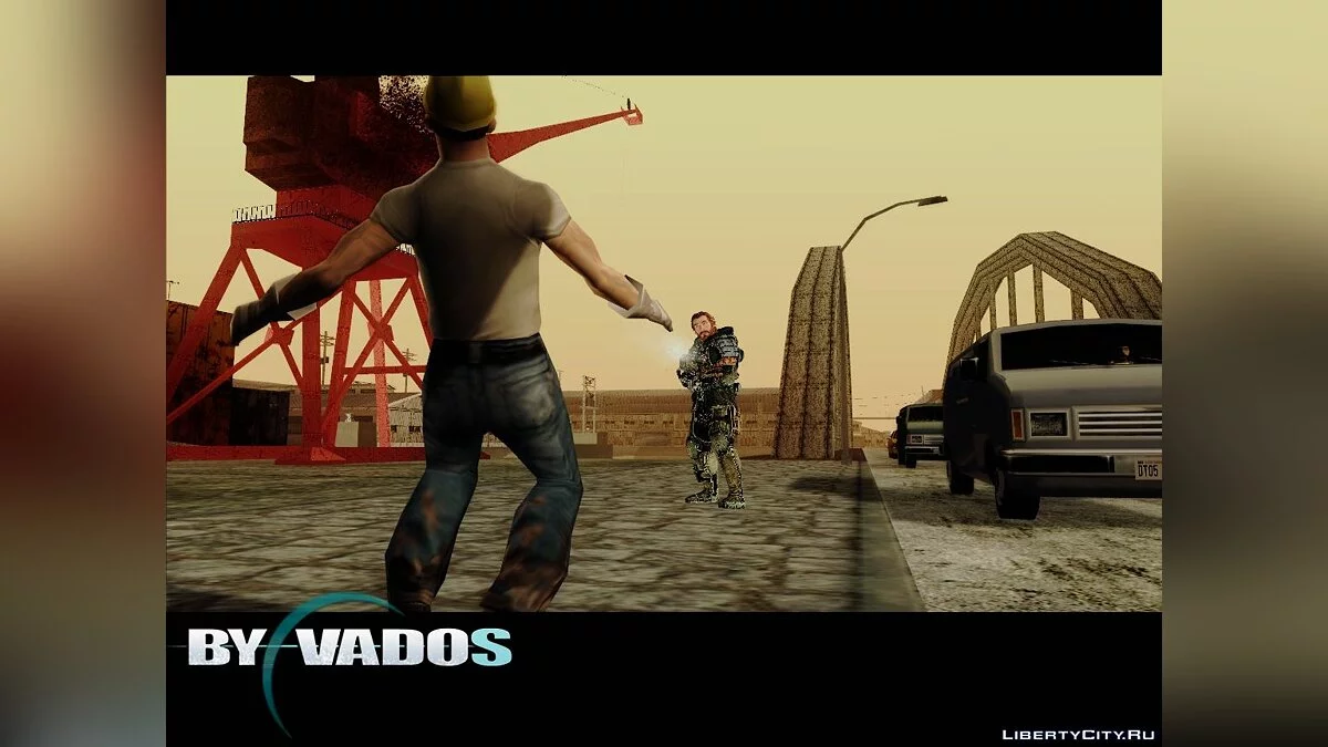 Jim Peyton aus Lost Planet 3 / GTA San Andreas