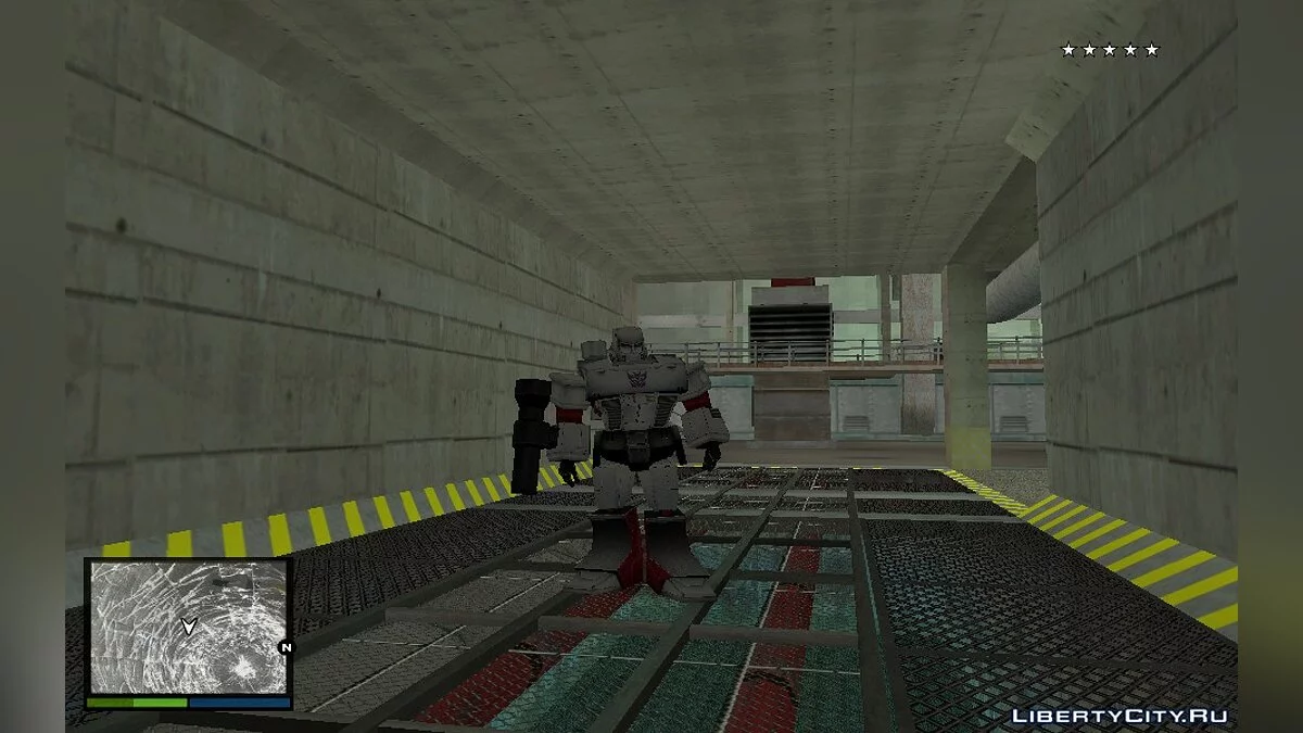 Megatron de la serie animada Transformers: G1 / GTA San Andreas