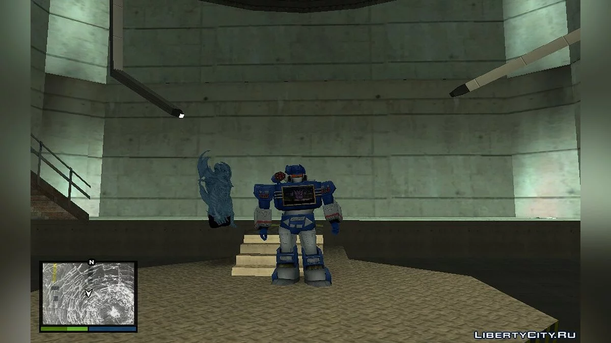 Soundwave (Barchan) aus der Zeichentrickserie Transformers: Generation 1 / GTA San Andreas