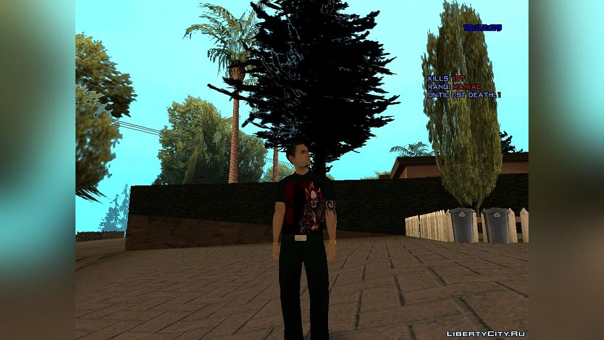 Skin 'Fanático de KiSh' / GTA San Andreas