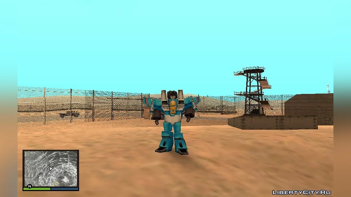 Starscream (Scandalist) from the Transformers: G1 animated series / GTA San Andreas