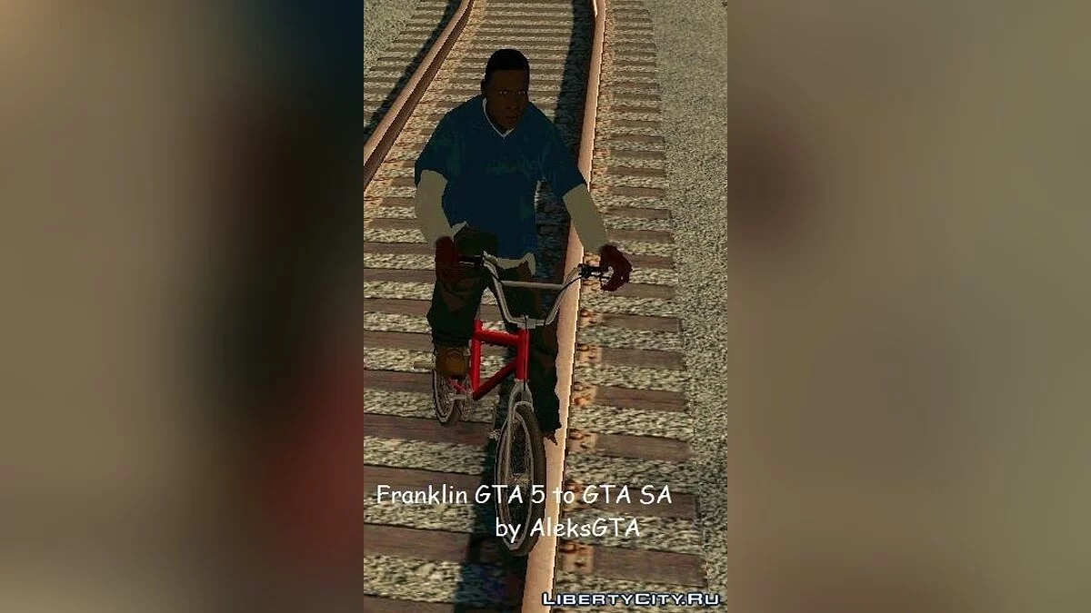 Franklin v2 GTA 5 to GTA SA / GTA San Andreas