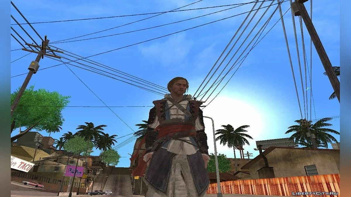 Едвард Кенвей без капюшона / GTA San Andreas