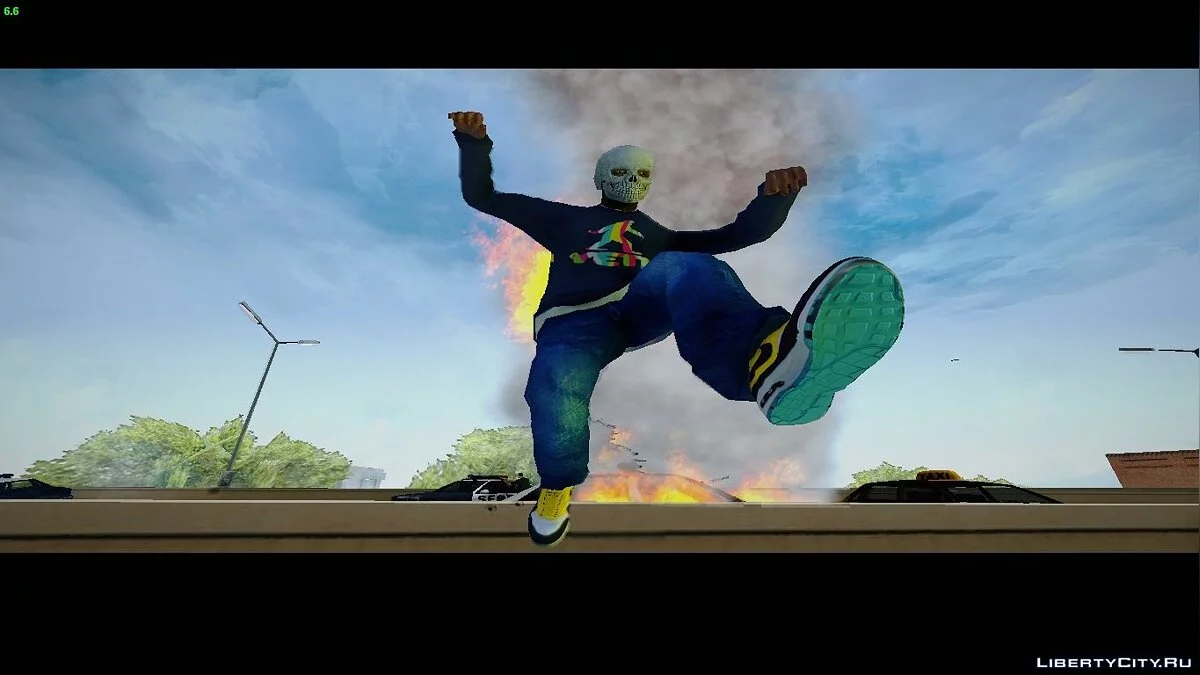 GangSkull Skin / GTA San Andreas