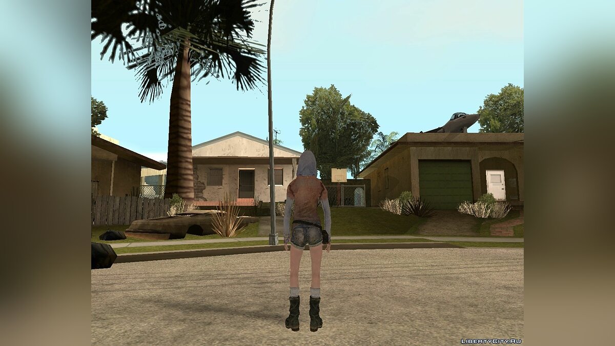 GTA San Andreas DmC Devil May Cry Kat Mod 