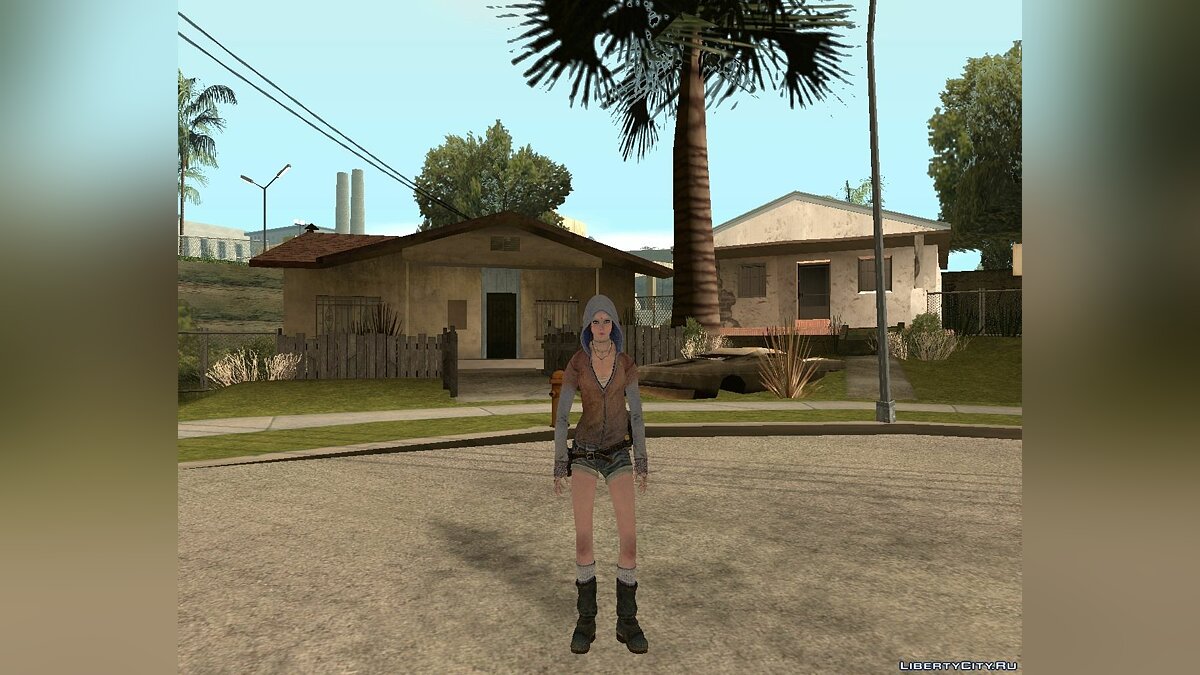 GTA San Andreas DmC Devil May Cry Kat Mod 