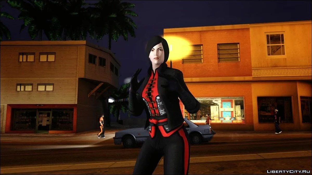 Леді Шива з гри Batman Arkham Origins / GTA San Andreas