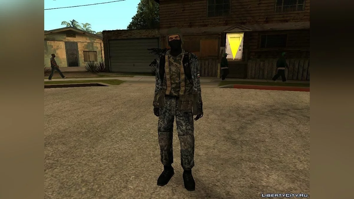 Russian Special Forces Fighters from Battlefield 2: Special Forces / GTA San Andreas