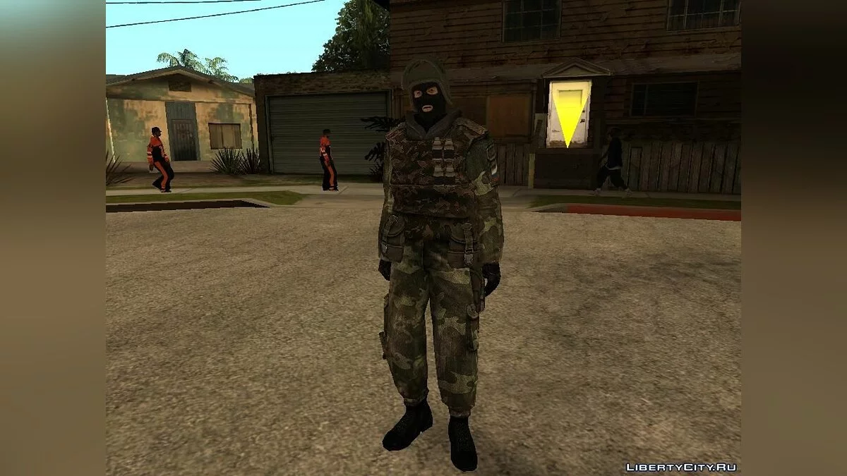 Russian Special Forces Fighters from Battlefield 2: Special Forces / GTA San Andreas