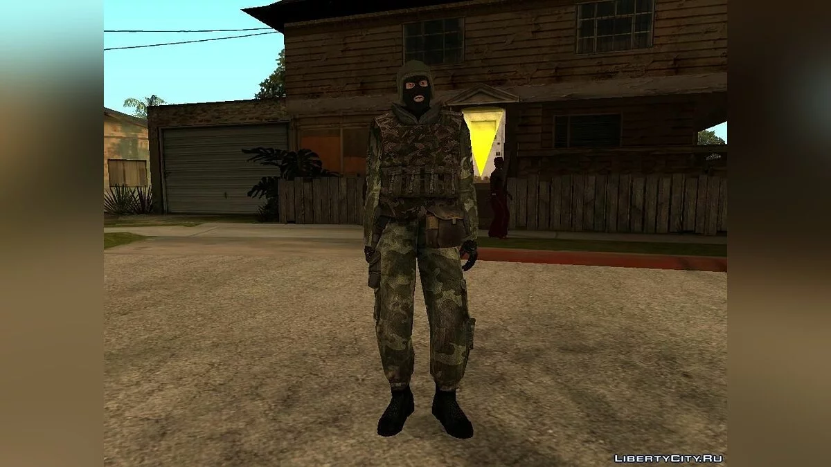 Russian Special Forces Fighters from Battlefield 2: Special Forces / GTA San Andreas