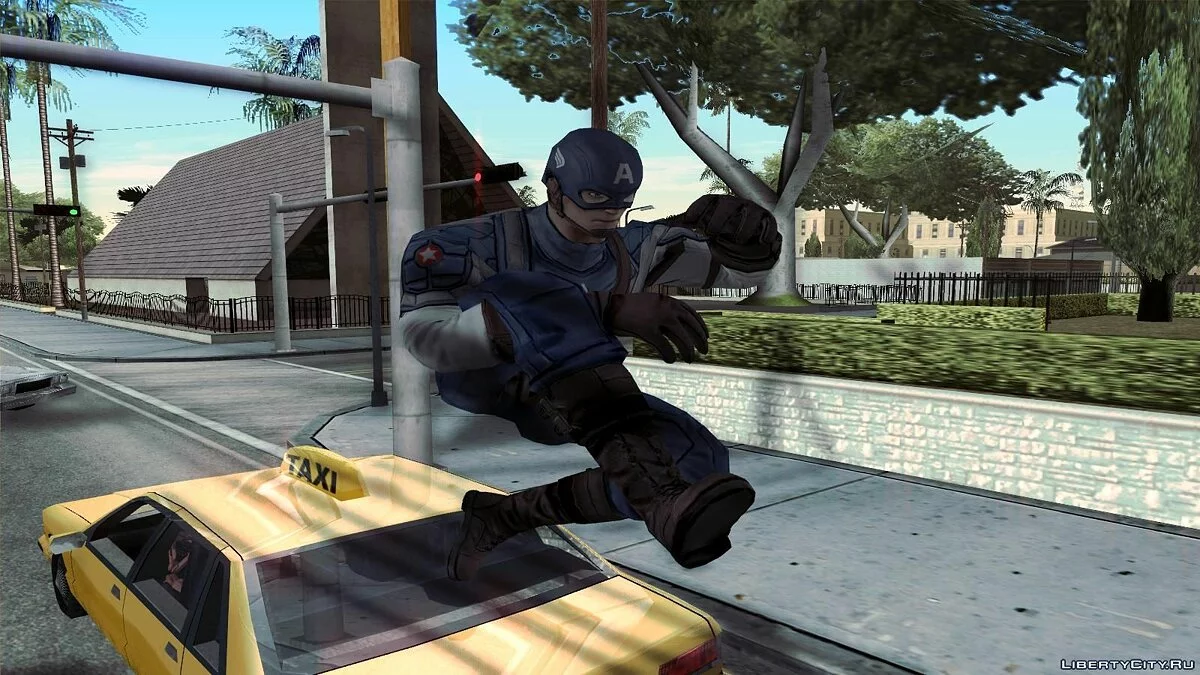 Капітан Америка: Перший мститель / GTA San Andreas