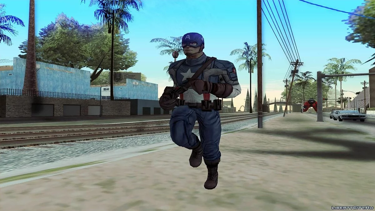 Капітан Америка: Перший мститель / GTA San Andreas