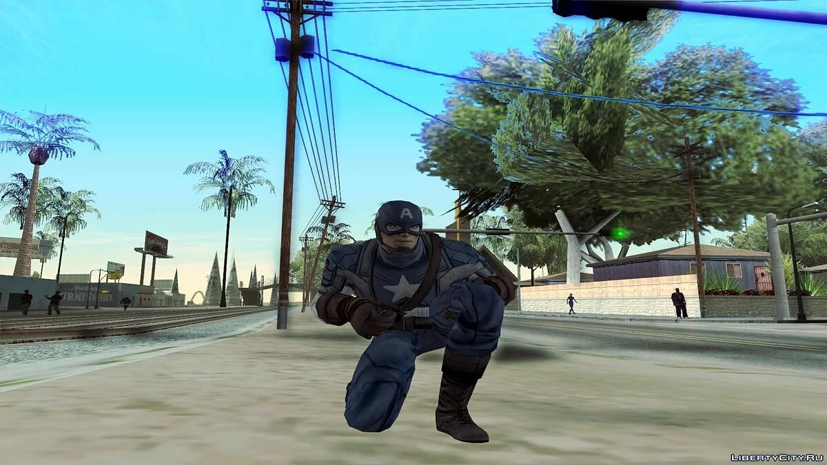 Капітан Америка: Перший мститель / GTA San Andreas