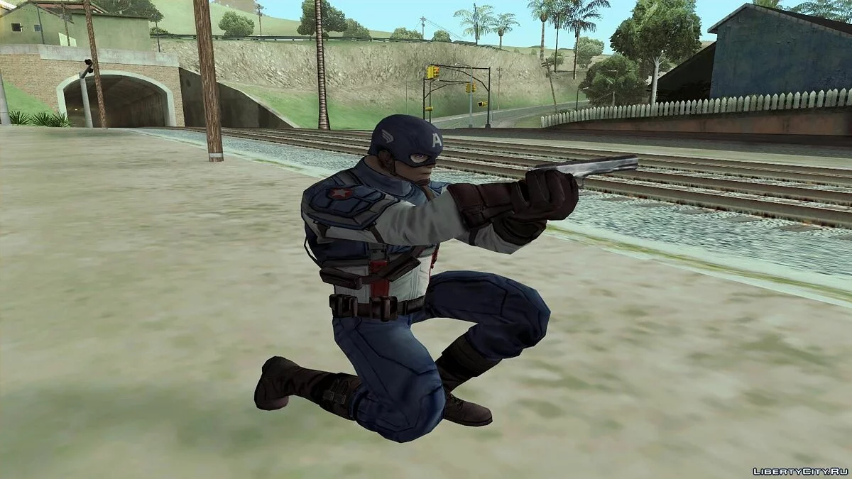 Капітан Америка: Перший мститель / GTA San Andreas