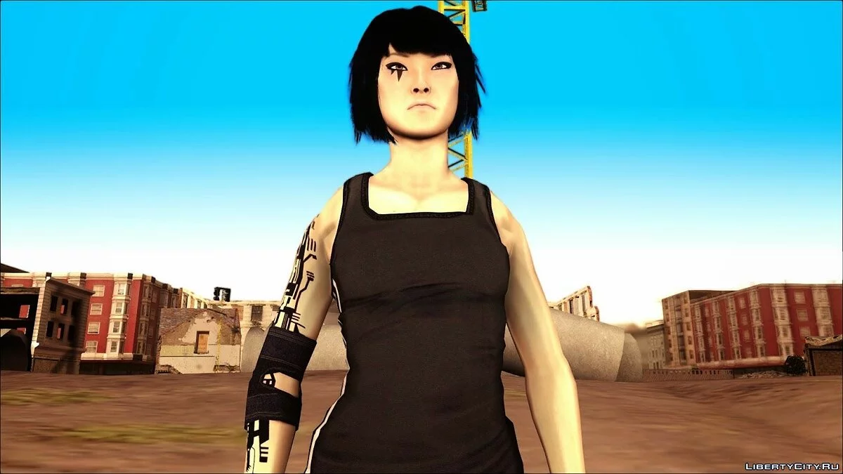 Faith HD de Mirror Edge / GTA San Andreas