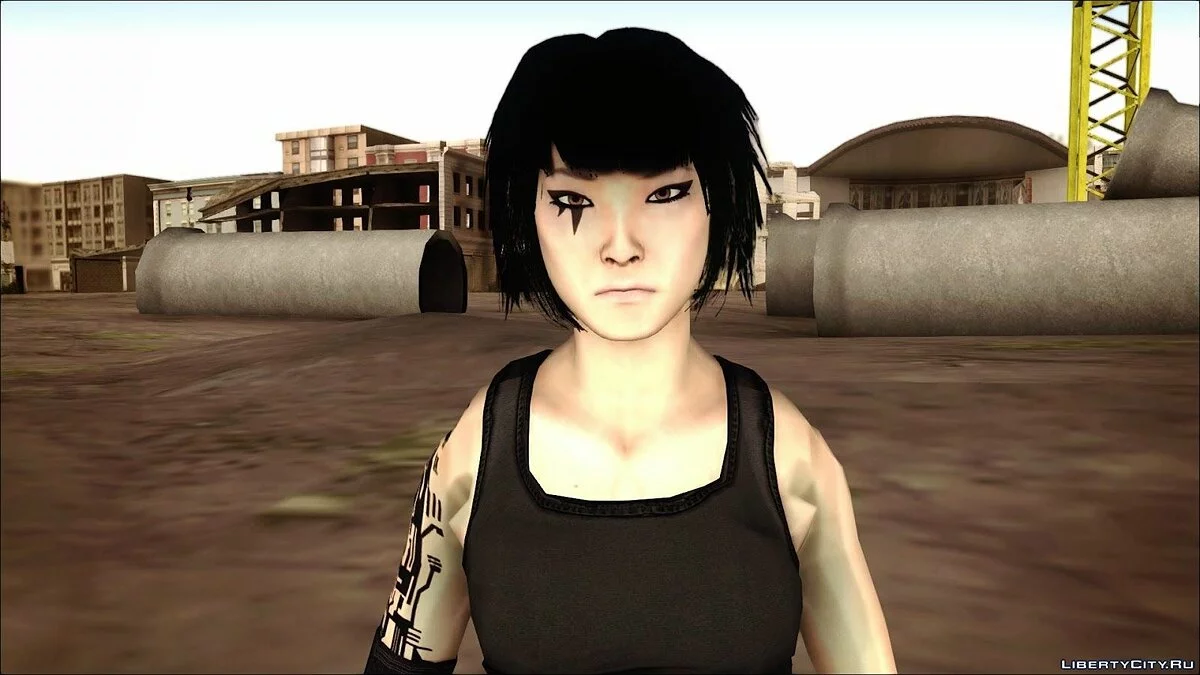 Faith HD de Mirror Edge / GTA San Andreas