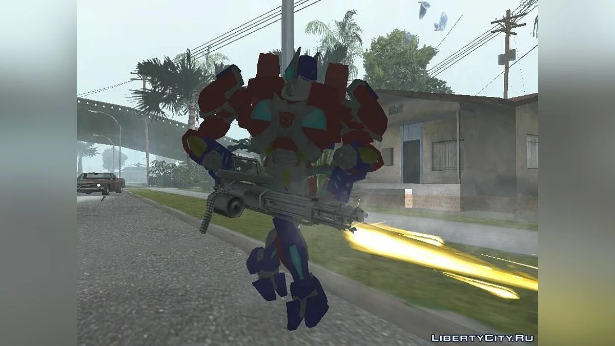 Optimus Prime (Fan Version) / GTA San Andreas