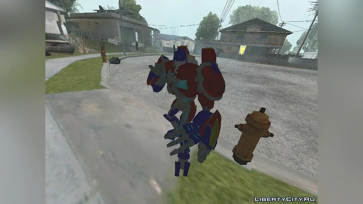 Optimus Prime (Fan Version) / GTA San Andreas