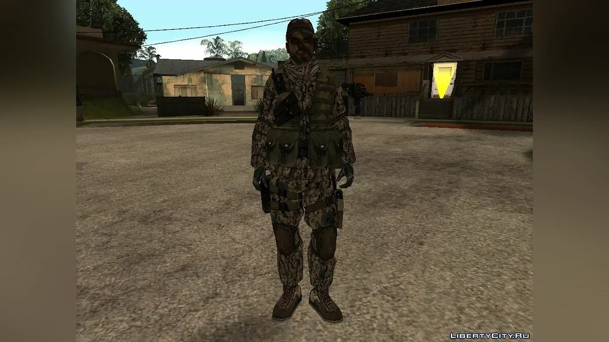 Пак солдат США з Battlefield 2 / GTA San Andreas