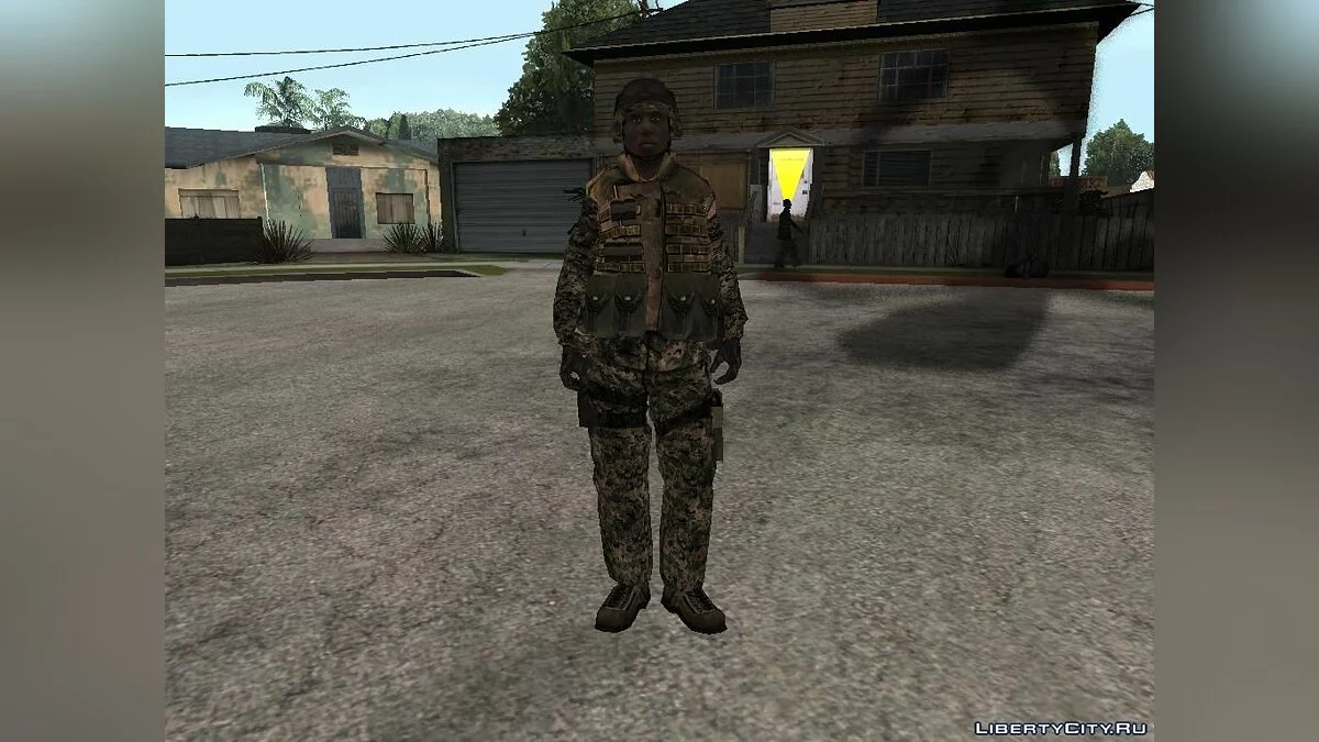 Пак солдат США з Battlefield 2 / GTA San Andreas