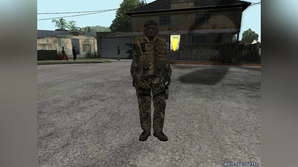 Пак солдат США з Battlefield 2 / GTA San Andreas